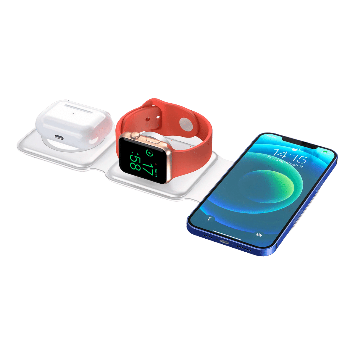 3-in-1 Foldable Wireless Fast Charger